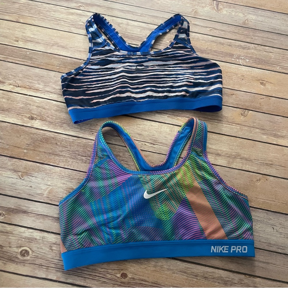 - Nike sports bras